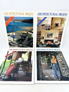 Vintage 1992 Architectural Digest Magazines Interior Design Ads Lot of 4 - Picture 1 of 10
