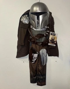 Costume Mandaloriano Ragazzo Star Wars Disney Store Nuovo Taglia 3 - Foto 1 di 9