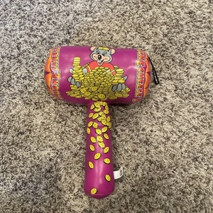 Chuck E. Cheese Good Stuff Whack A Mole Mallet Hammer Plush Vtg 2003 RARE DESIGN - Picture 1 of 6