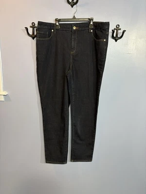 Chico's The So Slimming Girlfriend Ankle Denim Jeans Size 2.5 (L) NWT w/Gold Tab - Image 1 of 4