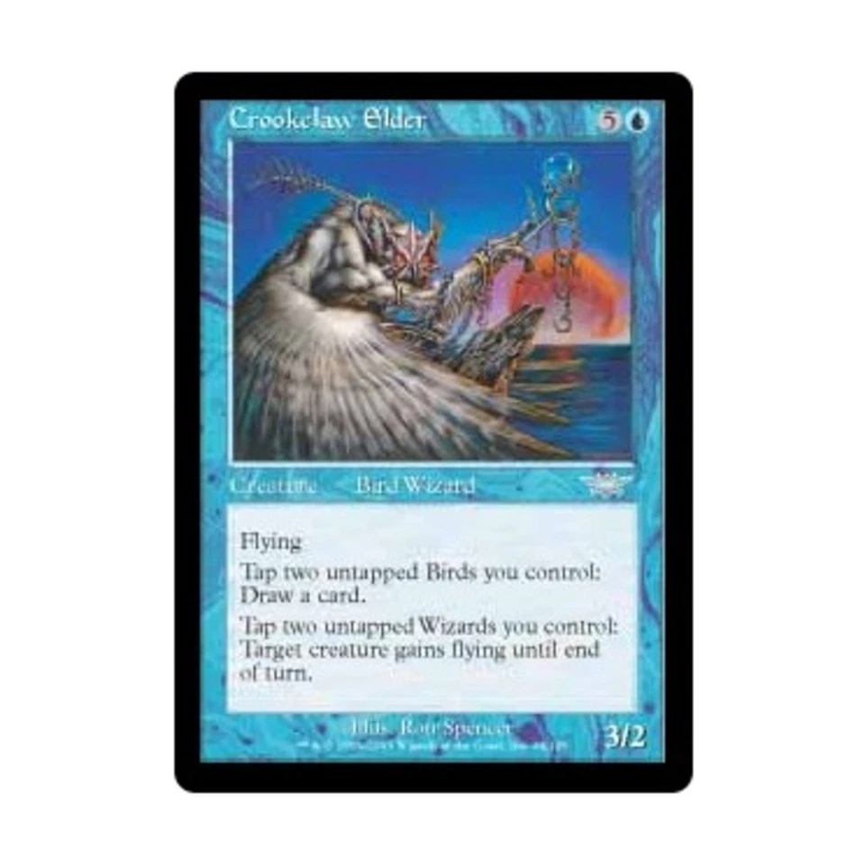 WOTC MtG Legions Crookclaw Elder (U) (Foil) EX - Image 1 of 1