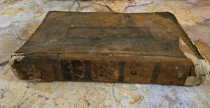 MASSIVE 1832 Ledger Fort Covington, NY Trading Post Merchants Seymour & Dickey  - Picture 1 of 24