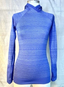 Lululemon Rest Less Hoodie Gr. 2 blau Langarm sportliches Oberteil - Bild 1 von 17