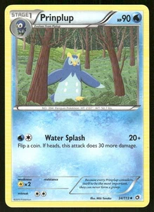 Pokemon Tcg Prinplup #34 Pokemon Legendary Treasures LP - Picture 1 of 2