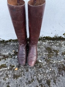 Colt Leather Riding/polo Boots Brown Size 41 - Picture 1 of 12