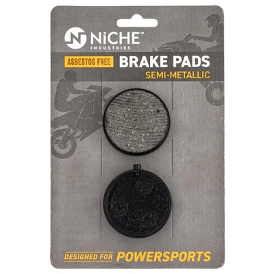 NICHE Brake Pad Set for Yamaha VK540 Exciter Venture XL Phazer II Semi-Metallic - Image 1 of 4