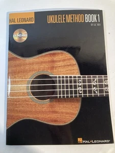 Libro de método de ukelele Hal Leonard 1 libro de lecciones de música para principiantes audio en línea - Imagen 1 de 7