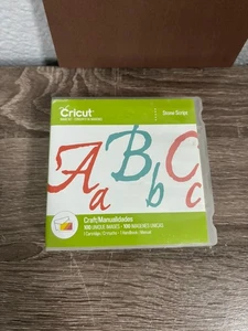 Stone Script Cricut Cartridge 2003094 CIB - Picture 1 of 3