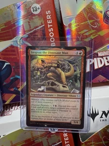 Magic the Gathering  Stegron The Dinosaur Man Foil, - 0095 - NM - Picture 1 of 2