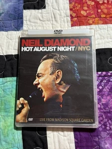 NEIL DIAMOND Hot August Night/NYC Live From Madison Square Garden DVD NEW - Imagen 1 de 3