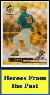 1999 Upper Deck HoloGrFX AuSome #58 Rafael Palmeiro 064-R - Image 1 of 2