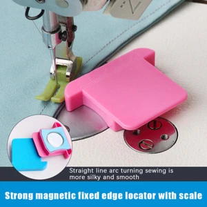 1Pcs Multifucntional Industrial Sewing Machine Seam Guide With Magnet Guide - Photo 1/6