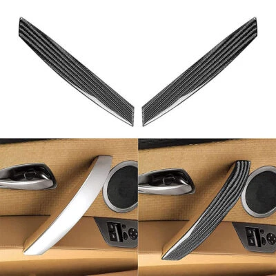 Cubierta de tracción interior de fibra de carbono para BMW Z4 E85 2003-2008 2 piezas Foto 1 de 4