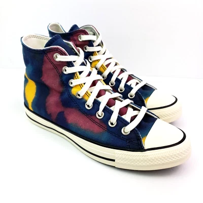 Converse CTAS HI Womens Sz 9.5 Mens Sz 7.5 Blue Purple Sneaker Shoes A02082F - Image 1 of 4