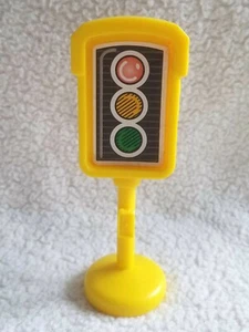 Fisher Price ~ Little People Traffic Light ~ From Set # 72355 ~ 1998 ~ Vintage - Picture 1 of 4