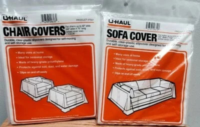 Uhaul Coutch and  Two Chair Covers Durable Polyurethane New Unopened  - Image 1 of 4
