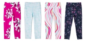 Avia Girls Printed Leggings with Pockets NEW - Picture 1 of 15