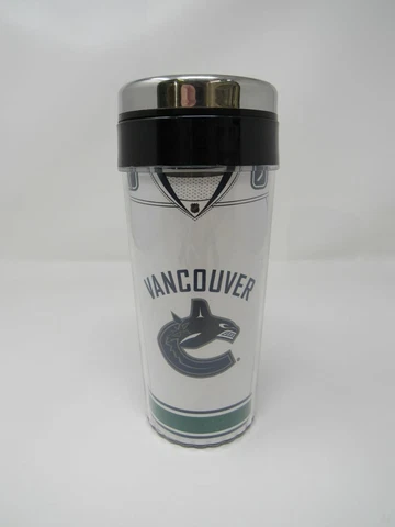 NHL Insulated Beverage Tumbler Vancouver Canucks Vintage Cover