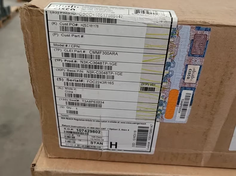 N3K-C3048TP-1GE Cisco Nexus 48 10/100/1000 Mbps and 4 10Gbps - Image 1 of 1