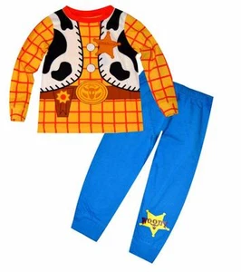 Boys Kids Disney Toy Story Woody Dress Up Novelty Costume Pyjamas Pj Age 1-6Year - Picture 1 of 1