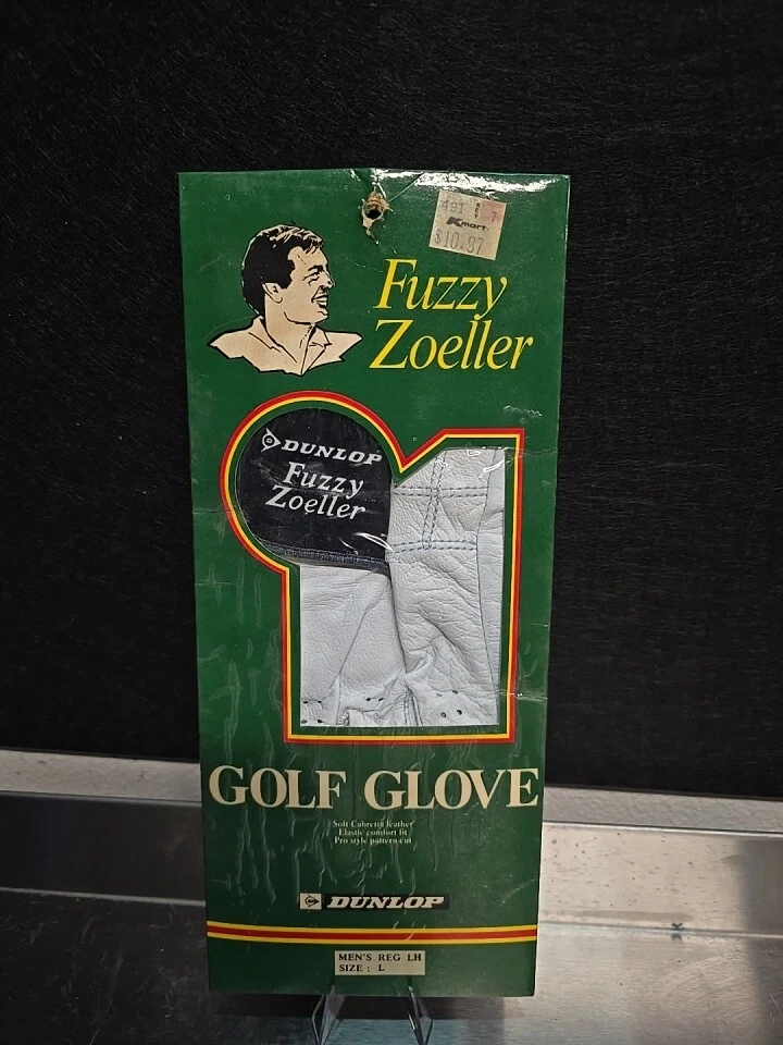 Guante de golf Fuzzy Zoeller vintage de 1980 para hombre grande blanco suave cuero cabretta  Foto 1 de 4