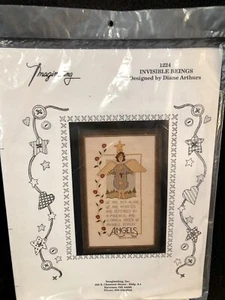 Imaginating INVISIBLE BEINGS ANGEL Counted Cross Stitch Kit Brand New @ #42 - Picture 1 of 6
