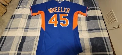 Majestuosa camiseta Zack Wheeler de los New York Mets talla 40 mediana Foto 1 de 4