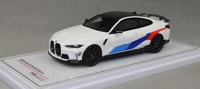 Truescale BMW M4 M-Performance (G82) in Alpine White 2021 TSM430572 1/43 NEW - Image 1 of 3
