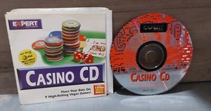 Casino CD 1997 Expert Software PC Computer Game 9 High Roller Vegas Games - Picture 1 of 2