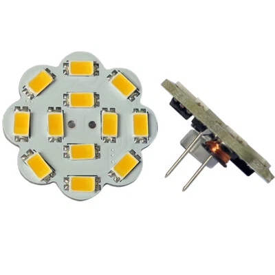 G4 12*5630 SMD LED 9-24V AC/DC 280LM WHITE (6000K) Warm White (3000K) BULB ~35W - Image 1 of 3