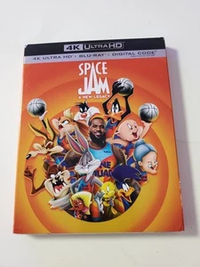 SPACE JAM, A NEW LEGACY, 4K ULTRA HD +BLU-RAY W/SLIPCOVER - Picture 1 of 2