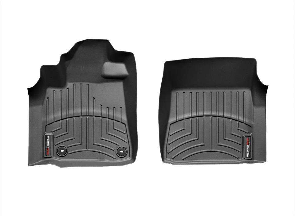 WeatherTech FloorLiner for 2014-2021 Toyota Tundra - 1st Row, Black - Image 1 of 4