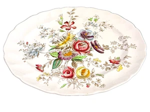 Johnson Brothers Sheraton ovale 14" Platte Vintage 1940er Ironstone England - Bild 1 von 7