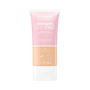 COVERGIRL Clean Fresh Nourishing Skin Tint, 550 Light/Medium, Liquid Foundation, - Picture 1 of 9