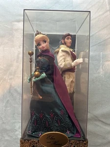 D23 2015 Exclusive Disney Fairytale Designer Collection Frozen Elsa & Hans Dolls - Picture 1 of 10