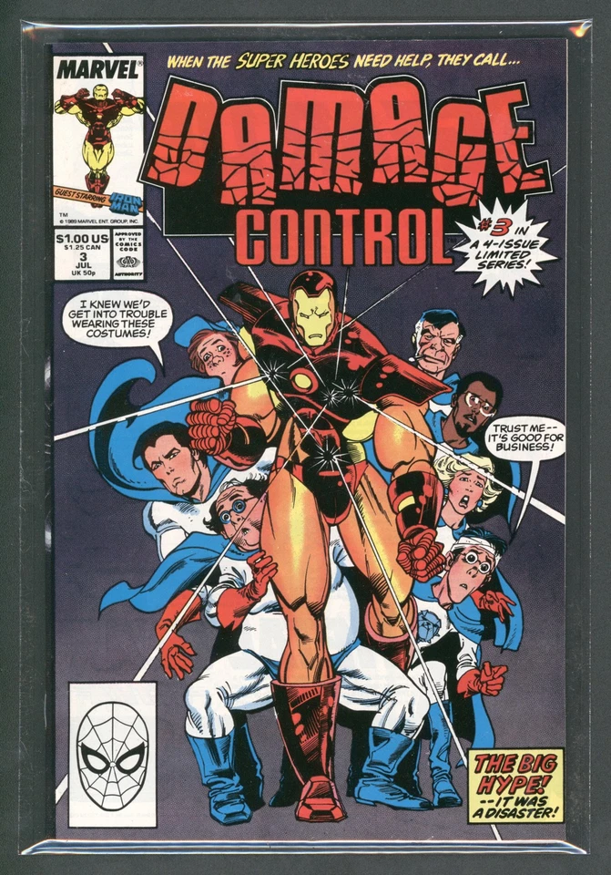 Damage Control #3 (Marvel Comics July 1989)
