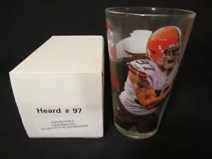 Jabaal Sheard #97 Cleveland Browns NFL Limited Edition Papa Johns Pint Glass - Picture 1 of 3