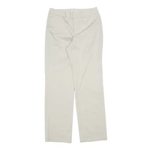 DOCKERS Ideal Fit Trousers Cream Regular Straight Womens W30 L32 - Picture 1 of 6