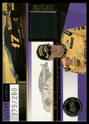 2003 Press Pass Eclipse Race Used Car Cover #UCO16 Matt Kenseth /260 - Image 1 of 2