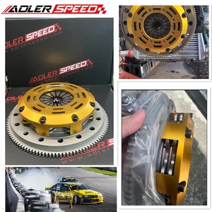 KIT DE DOBLE DISCO EMBRAGUE DE CARRERAS ADLERSPEED BMW 325 328 525 528 M3 Z3 E34 E36 - Imagen 1 de 7