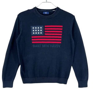 GANT Kid's Boy's Crew Neck Jumper Pullover Sweater Size 13-14 y.o. (158/164) - Picture 1 of 9