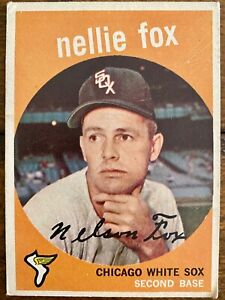 1959 Topps Nellie Fox #30 Chicago White Sox