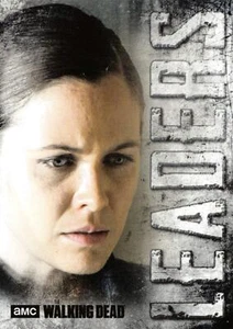 Walking Dead Hunters & the Hunted LEADERS Trading Card Insert L-2 / DAWN LERNER - Picture 1 of 2