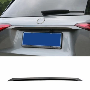 Tira de puerta trasera de titanio negra tapa del maletero puerta trasera borde 1X para Benz GLE 2020-2022 - Imagen 1 de 5