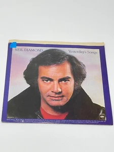 Neil Diamond 'Yesterday's songs' & 'Guitar Heaven' 1981 7"45 RPM (#451) - Picture 1 of 3