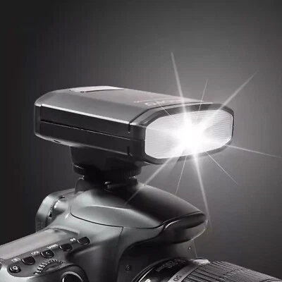 TR-100 Mini Camera Flash Light Speedlite Wireless 5500K Hot Shoe Flash - Image 1 of 4
