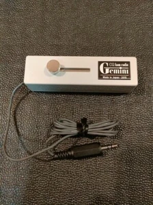 Kompaktowe wiosło Gemini GHD Key CQ Ham radio oryginalne Kod Morse'a Klucz CW - Zdjęcie 1 z 4