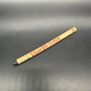 Vintage Dixie Lily Flour Promotional Black Crayon Stick Retro Food Advertising - Picture 1 of 7