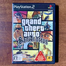 Grand Theft Auto San Andreas Playstation 2 PS2 Sony Japan