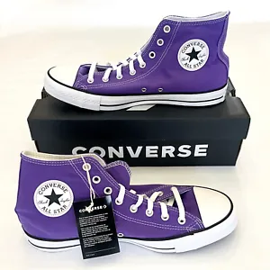 Converse Chuck Taylor All Star Hi Electric Purple - Women's 6-7 | Men's 4-5 - Picture 1 of 5